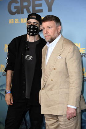 Danero and Guy Ritchie at the special screening of the movie In The Grey at Zoo Palast Berlin, 12 05 2026 Foto:xN.xKubelkax xFuturexImagex grey_6597
