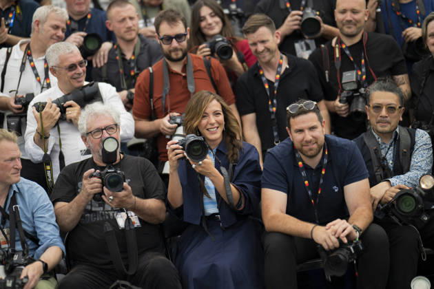 Cannes Camera DOr Jury Photocall EB Canadian director Monia Chokri poses with photographer during a photocall of the Camera d Or jury at the 79th edition of the Cannes Film Festival in Cannes, southern France on May 13, 2026. Photo by Eliot Blondet ABACAPRESS.COM Cannes France France Copyright: xBlondetxEliot ABACAx