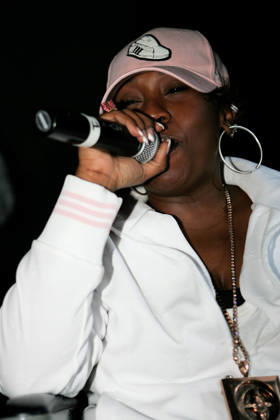 Missy Elliott Celebrates The Cookbook Sep 15, 2005; Hollywood, CA, USA; MISSY ELLIOTT on crutches at the party celebrating Missy Elliot s album, ÒThe CookbookÓ, going platinum and her two MTV Video Music Awards at The Highlands, Hollywood, California. Mandatory Credit: Photo by David Livingston ZUMA Press. ( ) Copyright 2005 by David Livingston Hollywood CA USA Copyright: xDavidxLivingstonx