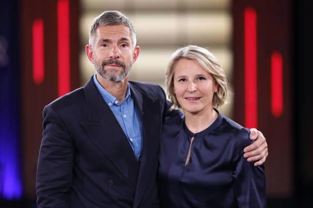 Presenters Micky Beisenherz and Susan Link on the WDR talk show Koelner Treff in the WDR studio in Cologne Cologne, 13 05 2026 NRW Germany Copyright: xChristophxHardtx