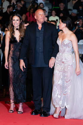 Cannes - The Fast And The Furious Screening LZ Jordana Brewster, Vin Diesel and Michelle Rodriguez attending the The Fast And The Furious screening during the 79th annual Cannes Film Festival at Palais des Festivals on May 13, 2026 in Cannes, France. Photo by Laurent Zabulon ABACAPRESS.COM  Copyright: xZabulonxLaurentx