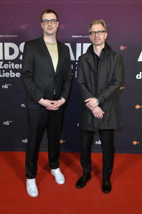 Johannes Nichelmann and Henning Tümmers at the preview of the ZDF documentary series AIDS In Zeiten der Liebe at Kino International Berlin, 13 05 2026 Foto:xM.xBehrensx xFuturexImagex aids_6538