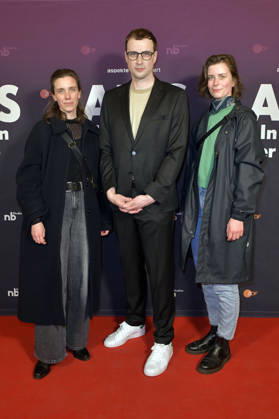 Carolin Haupt, Johannes Nichelmann and Isabel Tetzner at the preview of the ZDF documentary series AIDS In Zeiten der Liebe at Kino International Berlin, 13 05 2026 Foto:xM.xBehrensx xFuturexImagex aids_6559