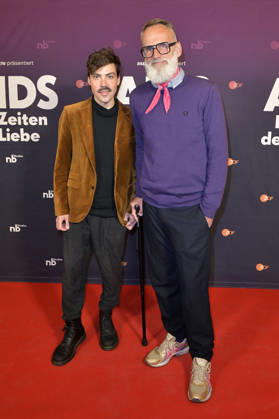 Aron Boks with guest at the preview of the ZDF documentary series AIDS In Zeiten der Liebe at Kino International Berlin, 13 05 2026 Foto:xM.xBehrensx xFuturexImagex aids_6567