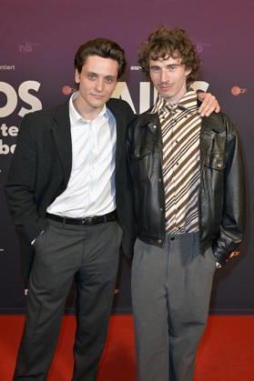 Evangelos Tsarkowistas and Benjamin Viziotis at the preview of the ZDF documentary series AIDS In Times of Love at Kino International Berlin, 13 05 2026 Foto:xM.xBehrensx xFuturexImagex aids_6573
