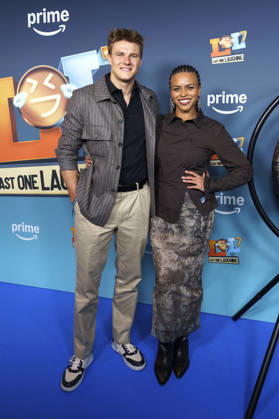 Simon Zachenhuber and Aminata Belli at the premiere of season 7 of the Prime Video comedy game show LOL Last One Laughing in the Astor Film Lounge at Arri Kino Munich, 13 05 2026 Foto:xN.xKolinzx xFuturexImagex lol_6603