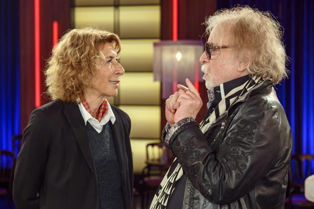 Adele Neuhauser and Bernhard Paul at the recording of the WDR talk show Kölner Treff in WDR Studio BS 3 Cologne, 13 05 2026 Foto:xW.xRanderathx xFuturexImagex koelner_treff1305_6532