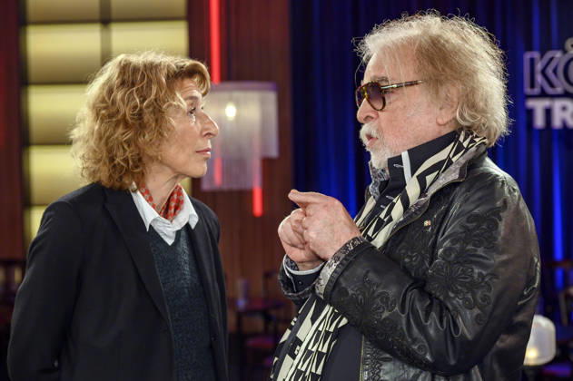 Adele Neuhauser and Bernhard Paul at the recording of the WDR talk show Kölner Treff in WDR Studio BS 3 Cologne, 13 05 2026 Foto:xW.xRanderathx xFuturexImagex koelner_treff1305_6534