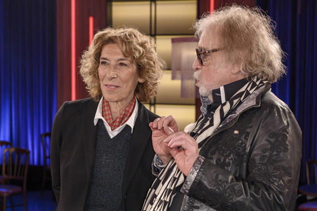 Adele Neuhauser and Bernhard Paul at the recording of the WDR talk show Kölner Treff in WDR Studio BS 3 Cologne, 13 05 2026 Foto:xW.xRanderathx xFuturexImagex koelner_treff1305_6535