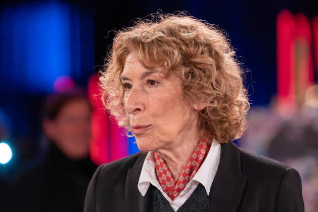 Kölner Treff on February 15, 2026 In the picture, Austrian actress Adele Neuhauser Susan Link and Micky Beisenherz are curious and interview their guests in their very own way with, as always, exciting conversations Cologne North Rhine-Westphalia Germany