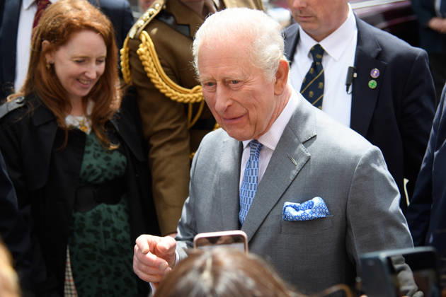 King Charles III Visits Golders Green, London, UK - Thursday 14 May 2026 King Charles III visits members of the Jewish community in Golders Green, London, England, UK on Thursday 14 May, 2026 to show solidarity and support., Credit:Justin Ng Avalon UK, England, London, Golders Green Copyright: xJustinxNgx xAvalonx 1098933309