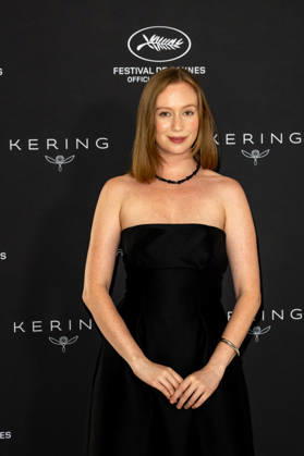 Cannes - Hannah Einbinder at Kering Talk AAR Actress and Comedian Hannah Einbinder participates in Kering Talk at Carlton hotel, as part of the 79th Cannes Film Festival in Cannes, France, on May 14, 2026. Photo by Ammar Abd Rabbo ABACAPRESS.COM Cannes France Copyright: xAbdxRabboxAmmar ABACAx