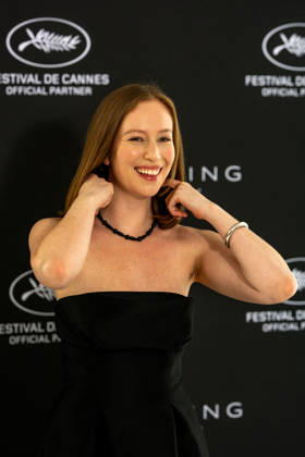 Cannes - Hannah Einbinder at Kering Talk AAR Actress and Comedian Hannah Einbinder participates in Kering Talk at Carlton hotel, as part of the 79th Cannes Film Festival in Cannes, France, on May 14, 2026. Photo by Ammar Abd Rabbo ABACAPRESS.COM Cannes France Copyright: xAbdxRabboxAmmar ABACAx