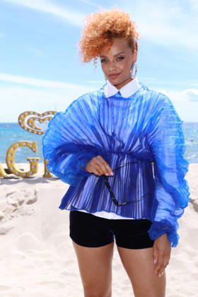 Alicia Aylies Miss France 2017 at the Magnum fashion show on Magnum beach Cannes on the occasion of the 79th Cannes International Film Festival, France, May 14, 2026 Denis Guignebourg Bestimage After announcing the launch of Maison Magnum®, haute couture opens its exceptional podium to A Castillon for an exclusive showcase on May 14 on the Magnum Cannes beach on the occasion of the 79th Cannes Film Festival. Previously at the heart of Maison Magnum® an inaugural fashion show artistically directed by L Roach and couture silhouettes imagined by V Weinsanto celebrating a shared vision of pleasure as a sensory experience, at the crossroads of gourmandise and creativity This new take on gourmandise through creativity and contemporary culture wi Copyright: xDenisxGuignebourgx xBestimagexDenisxGuignebourgx xBestimagex
