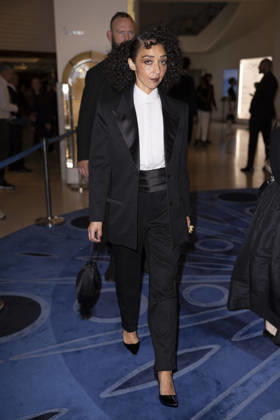 Cannes Ruth Negga exits Martinez MP Cannes, France- May 14: Ruth Negga leaves Hotel Martinez after attending Chopard gala during 79th Festival of Cannes, on May 14, 2026 in Cannes, France. Photo by Marco Piovanotto ABACAPRESS:COM Cannes France  Copyright: xPiovanottoxMarco ABACAx
