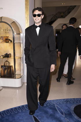 Cannes Enzo Paper exits Martinez MP Cannes, France- May 14: Enzo Paper leaves Hotel Martinez after attending Chopard gala during 79th Festival of Cannes, on May 14, 2026 in Cannes, France. Photo by Marco Piovanotto ABACAPRESS:COM Cannes France Copyright: xPiovanottoxMarco ABACAx