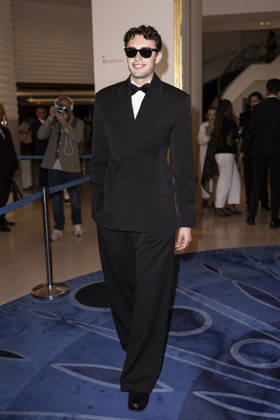 Cannes Enzo Paper exits Martinez MP Cannes, France- May 14: Enzo Paper leaves Hotel Martinez after attending Chopard gala during 79th Festival of Cannes, on May 14, 2026 in Cannes, France. Photo by Marco Piovanotto ABACAPRESS:COM Cannes France Copyright: xPiovanottoxMarco ABACAx