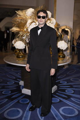 Cannes Enzo Paper exits Martinez MP Cannes, France- May 14: Enzo Paper leaves Hotel Martinez after attending Chopard gala during 79th Festival of Cannes, on May 14, 2026 in Cannes, France. Photo by Marco Piovanotto ABACAPRESS:COM Cannes France Copyright: xPiovanottoxMarco ABACAx