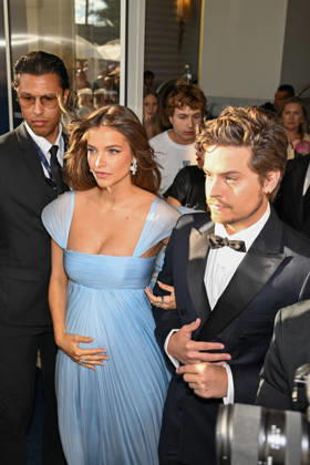 Barbara Palvin took advantage of the Cannes Film Festival to announce some happy news, putting an end to the pregnancy rumors Barbara Palvin and her partner Dylan Sprouse at the Hotel Martinez during the 79th Cannes Film Festival, France, on May 14, 2026 Gedeon Taieb Bestimage Barbara Palvin took advantage of the Cannes Film Festival to announce some happy news, putting an end to the pregnancy rumors Barbara Palvin and her partner Dylan Sprouse at the Hotel Martinez during the 79th Cannes Film Festival, France, on May 14, 2026 Cannes France  Copyright: xGedeonxTaiebx xBestimagexGedeonxTaiebx xBestimagex