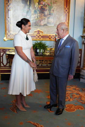 Audience at Buckingham Palace King Charles III during an audience with Maori queen, Te Arikinui Kuini Nga wai hono i te po, at Buckingham Palace, London. Picture date: Thursday May 14, 2026., Credit:Aaron Chown PA ROTA - B68 Avalon UK, London Copyright: xAaronxChownx xPAxROTAx-xB68x xAvalonx 1098972052