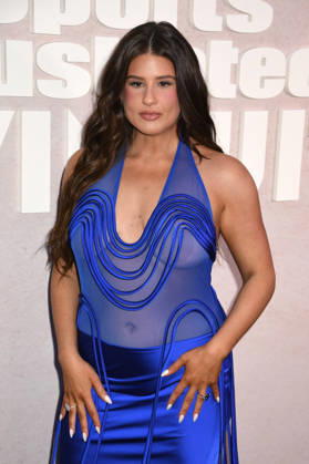 NEW YORK, NY- MAY 14: Remi Bader at the 2026 Sports Illustrated Swimsuit Launch Party at the Hard Rock Hotel on May 14, 2026 in New York City. Copyright: xmpi099 MediaPunchx