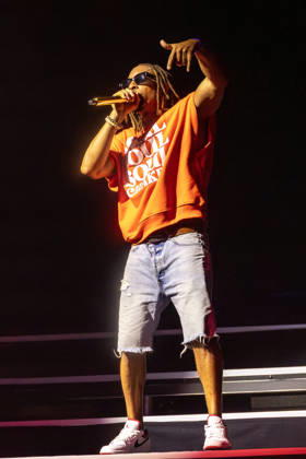 LIL JON performs during the opening act before Pitbull performs on stage during the I AM BACK tour at the iTHINK Financial Amphitheater in West Palm Beach, Florida on Thursday, May 14, 2026. MIA20260515128 GARYxIxROTHSTEIN