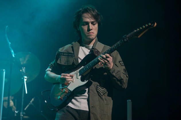 Matteo Mancuso at Islington Assembly Hall 14 05 2026 Matteo Mancuso performs live on stage at Islington Assembly Hall in London on 14th May 2026. Matteo Mancuso guitars, Riccardo Oliva bass, Gianluca Pellerito drums., Credit:Zoran Veselinovic Avalon UK, London, Islington Assembly Hall Copyright: xZoranxVeselinovicx xAvalonx 1099087766