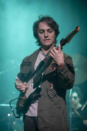 Matteo Mancuso at Islington Assembly Hall 14 05 2026 Matteo Mancuso performs live on stage at Islington Assembly Hall in London on 14th May 2026. Matteo Mancuso guitars, Riccardo Oliva bass, Gianluca Pellerito drums., Credit:Zoran Veselinovic Avalon UK, London, Islington Assembly Hall Copyright: xZoranxVeselinovicx xAvalonx 1099087777