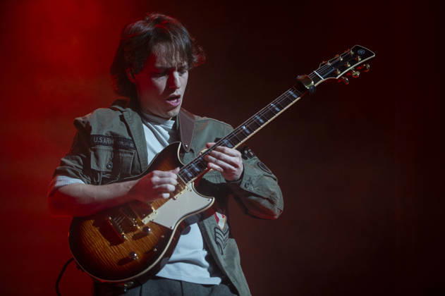Matteo Mancuso at Islington Assembly Hall 14 05 2026 Matteo Mancuso performs live on stage at Islington Assembly Hall in London on 14th May 2026. Matteo Mancuso guitars, Riccardo Oliva bass, Gianluca Pellerito drums., Credit:Zoran Veselinovic Avalon UK, London, Islington Assembly Hall Copyright: xZoranxVeselinovicx xAvalonx 1099087826