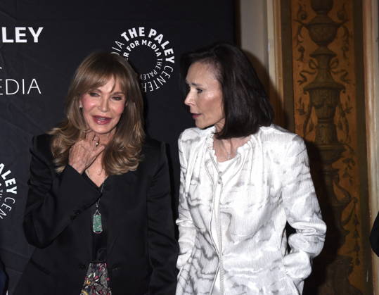 Jaclyn Smith And Kate Jackson At 2026 Paley Honors Spring Gala - NYC Jaclyn Smith and Kate Jackson attend the 2026 Paley Honors Spring Gala at The Plaza Hotel in New York City, NY, USA on May 14, 2026. Photo by MM ABACAPRESS.COM New York City United States  Copyright: xMM ABACAx