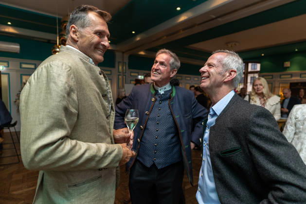 14 05 2026, Lars Riedel , Jürgen Blum and Frank Scheppendahl , Welcome evening of Pferd International Munich at the event location The Resi at Viktualienmarkt in Munich