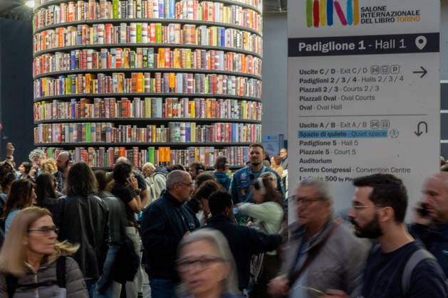 May 15, 2026, Turin, To, Italy: Some moments from the second day of the International Book Fair. Turin, May 15, 2026 Turin Italy - ZUMAa289 20260515_zia_a289_006 Copyright: xSelenexDanielex xAgfx