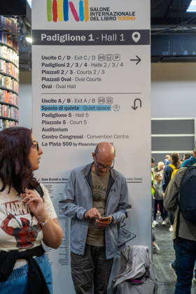 May 15, 2026, Turin, To, Italy: Some moments from the second day of the International Book Fair. Turin, May 15, 2026 Turin Italy - ZUMAa289 20260515_zia_a289_007 Copyright: xSelenexDanielex xAgfx