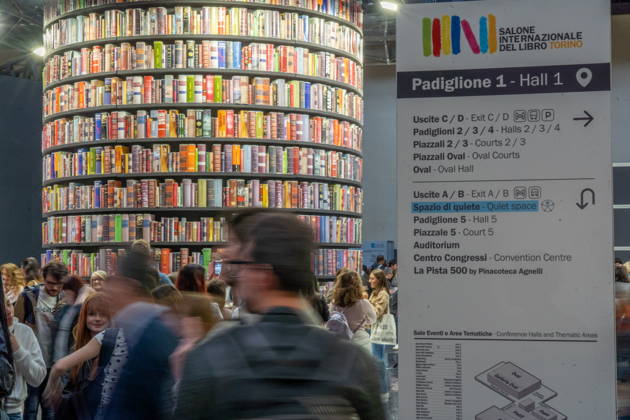 May 15, 2026, Turin, To, Italy: Some moments from the second day of the International Book Fair. Turin, May 15, 2026 Turin Italy - ZUMAa289 20260515_zia_a289_004 Copyright: xSelenexDanielex xAgfx