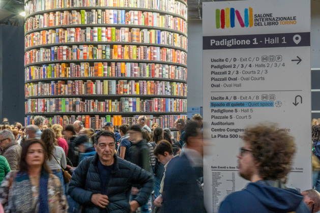 May 15, 2026, Turin, To, Italy: Some moments from the second day of the International Book Fair. Turin, May 15, 2026 Turin Italy - ZUMAa289 20260515_zia_a289_005 Copyright: xSelenexDanielex xAgfx