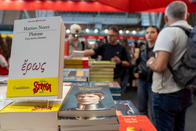 May 15, 2026, Turin, To, Italy: Some moments from the second day of the International Book Fair. Turin, May 15, 2026 Turin Italy - ZUMAa289 20260515_zia_a289_055 Copyright: xSelenexDanielex xAgfx