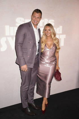 NEW YORK, NY- MAY 14: Rob Gronkowski, and Camille Kostek at the 2026 Sports Illustrated Swimsuit Launch Party at the Hard Rock Hotel on May 14, 2026 in New York City. Credit: AdMedia New York City USA - ZUMAa123 20260514_zaa_a123_143 Copyright: xJohnxFyckex