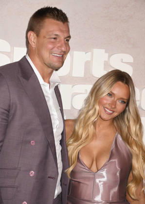 NEW YORK, NY- MAY 14: Rob Gronkowski, and Camille Kostek at the 2026 Sports Illustrated Swimsuit Launch Party at the Hard Rock Hotel on May 14, 2026 in New York City. Credit: AdMedia New York City USA - ZUMAa123 20260514_zaa_a123_096 Copyright: xJohnxFyckex