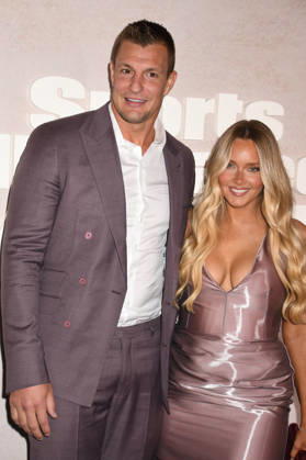 NEW YORK, NY- MAY 14: Rob Gronkowski, and Camille Kostek at the 2026 Sports Illustrated Swimsuit Launch Party at the Hard Rock Hotel on May 14, 2026 in New York City. Credit: AdMedia New York City USA - ZUMAa123 20260514_zaa_a123_090 Copyright: xJohnxFyckex