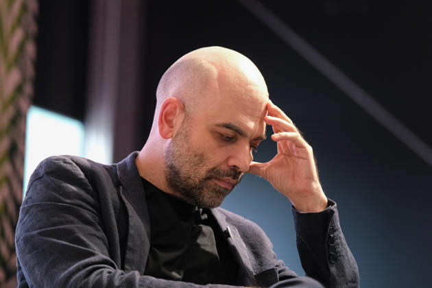 May 15, 2026, Turin, Italy: Roberto Saviano seen during the SalTo 26 - Salone Internazionale del Libro at Lingotto Fiere. Turin Italy  - ZUMAs197 20260515_aaa_s197_402 Copyright: xElenaxVizzocax