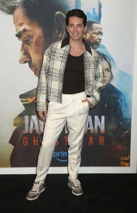 May 15, 2026, New York, New York, USA: Actor seen during the red carpet arrivals for Amazon MGM Studios Tom Clancy s Jack Ryan - Ghost War World Premiere held at Regal Times Square. New York USA - ZUMAk03_ 20260515_zaf_k03_002 Copyright: xNancyxKaszermanx