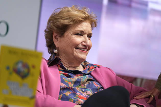 May 15, 2026, Turin, Italy: Mara Maionchi attends during the SalTo 26 - Salone Internazionale del Libro at Lingotto Fiere. Turin Italy - ZUMAs197 20260515_aaa_s197_380 Copyright: xElenaxVizzocax