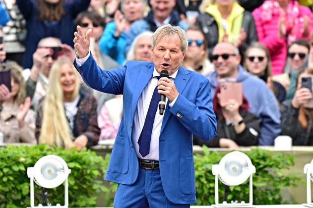 ZDF Fernsehgarten singer Bernhard Brink during the ZDF entertainment show Fernsehgarten on 17 05 2026 in Mainz 20260517MWI122363