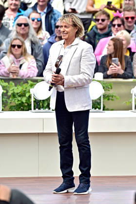 ZDF Fernsehgarten singer Hansi Hinterseer during the ZDF entertainment show Fernsehgarten on 17 05 2026 in Mainz 20260517MWI122777