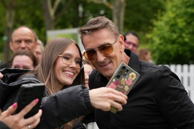 ZDF Fernsehgarten 2026 Mark Keller in the ZDF Fernsehgarten at the Schlagerparty on 17 05 2026 in Mainz Mainz ZDF Fernsehgarten Rheinland Pfalz
