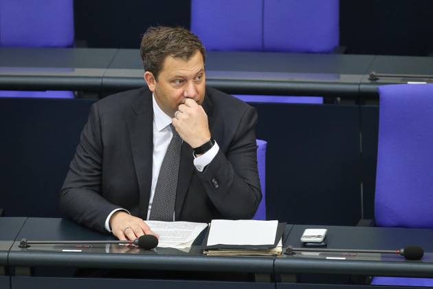 Berlin, Germany, 22 05 2026 German Bundestag 81 Bundestag session Federal Minister of Finance Lars Klingbeil SPD Copyright: xdtsxNachrichtenagenturx dts_119848
