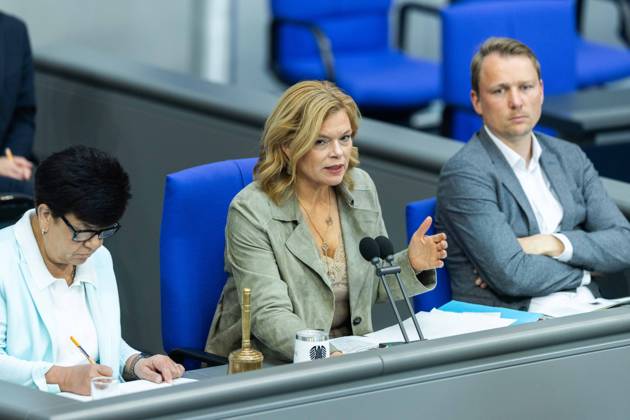 81 Session of the German Bundestag on 22 05 2026 in the plenary chamber of the Reichstag building in Berlin Julia Klöckner President of the Bundestag chairs the session xJRx