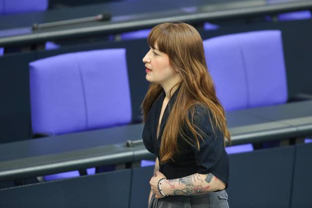 Berlin, Germany, 22 05 2026 German Bundestag 81 Bundestag session Heidi Reichinnek, Left Party Copyright: xdtsxNachrichtenagenturx dts_119877