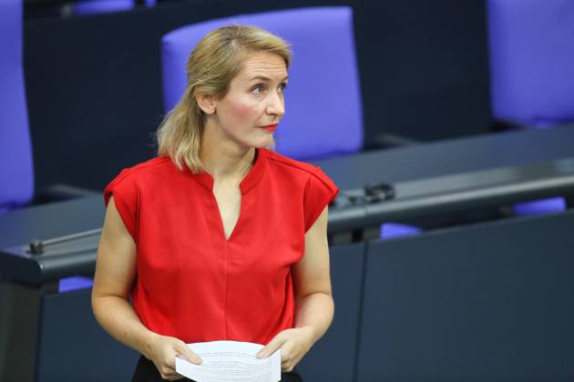 Berlin, Germany, 22 05 2026 German Bundestag 81 Bundestag session Ines Schwerdtner, Left Party Copyright: xdtsxNachrichtenagenturx dts_119880