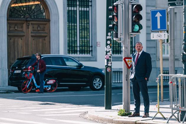Minister of Defence and Foreign Trade Theo Francken pictured ahead of a ministers council meeting gathering the ministers of the Federal Government, Friday 22 May 2026 in Brussels. EMILExWINDAL 174702815